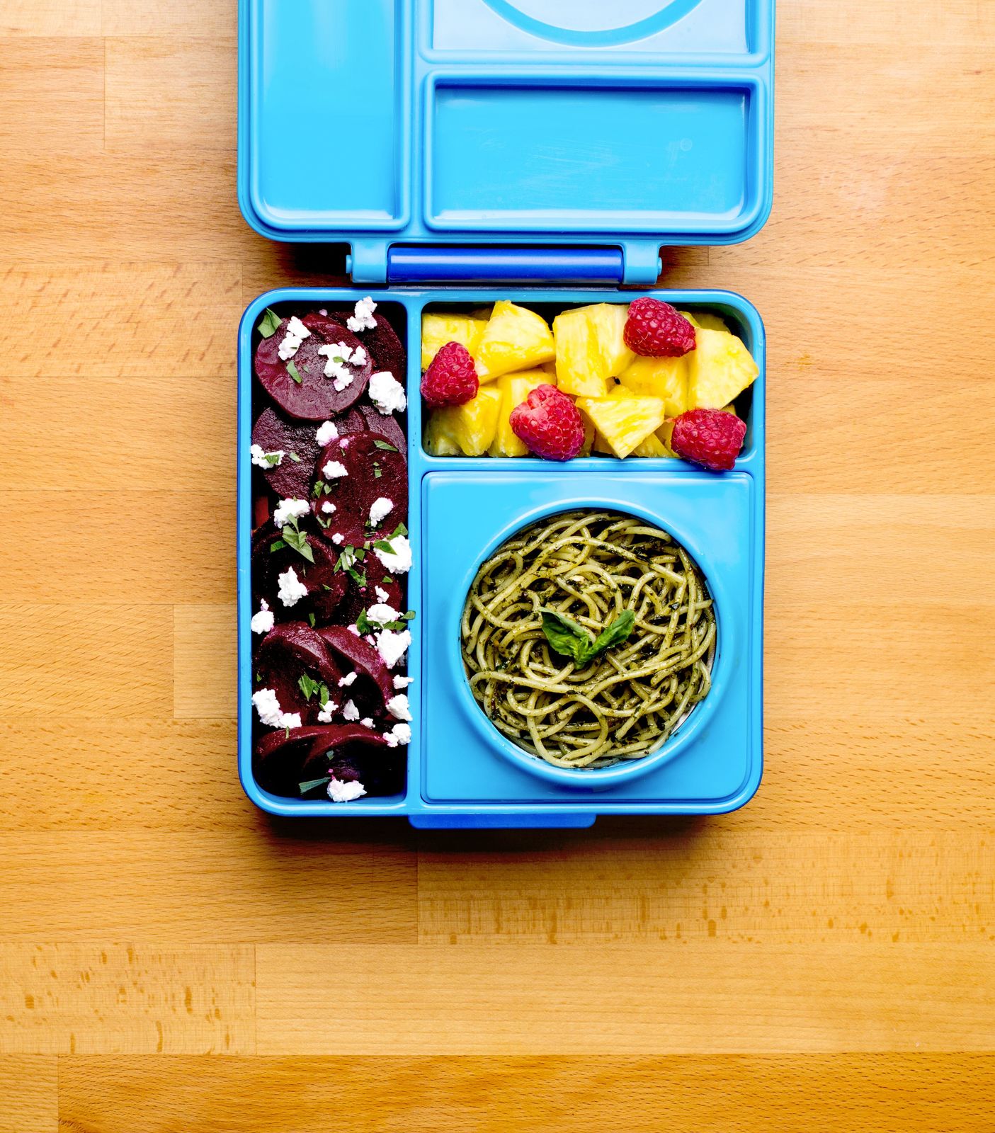 OmieBox: Kids Thermos-Insulated Bento Box - Blue Sky image