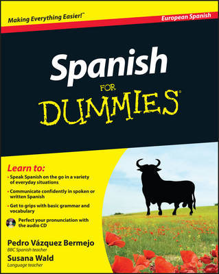 Spanish For Dummies by Pedro Vazquez Bermejo image