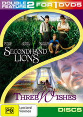 Secondhand Lions / Three Wishes - Double Feature (2 Disc Set) on DVD Secondhand Lions / Three Wishes - Double Feature (2 Disc Set) on DVD