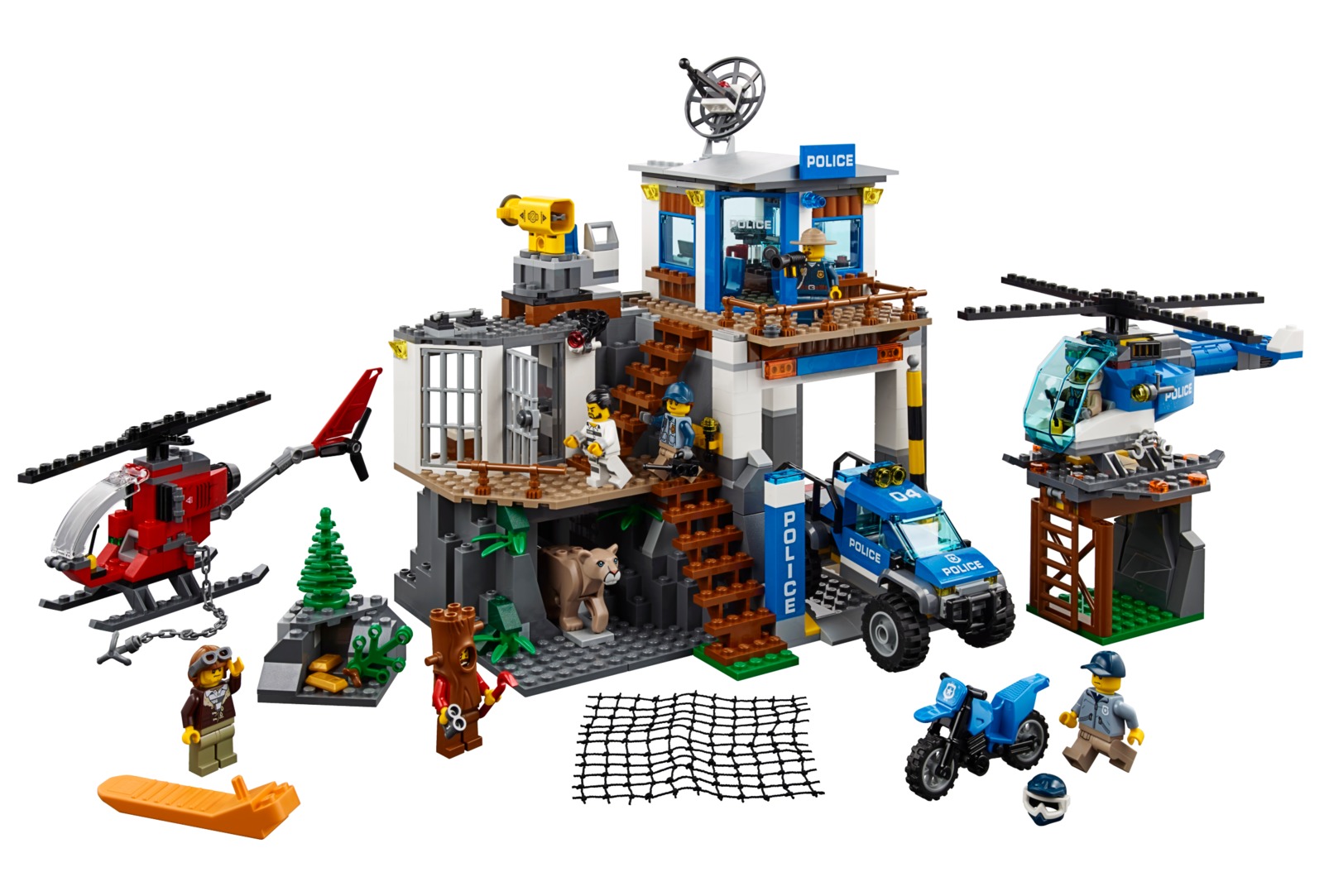 LEGO City: Mountain Police Headquarters (60174) image