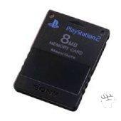 Sony Playstation 2 Double Pack - Dual Shock 2 (Black) Controller + Memory Card for PS2 image