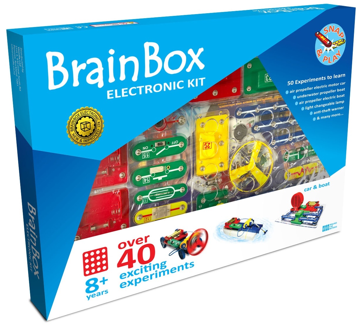 Brain Box - Car & Boat Experiment Kit image