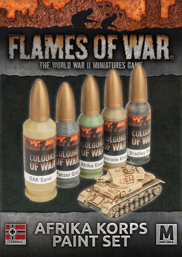 Flames of War: Afrika Korps - Paint Set image
