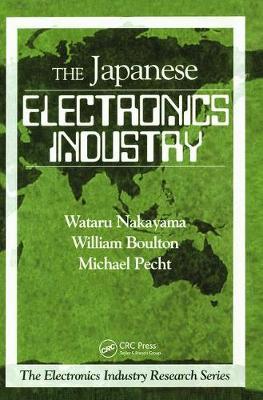 The Japanese Electronics Industry by Wataru Nakayama image