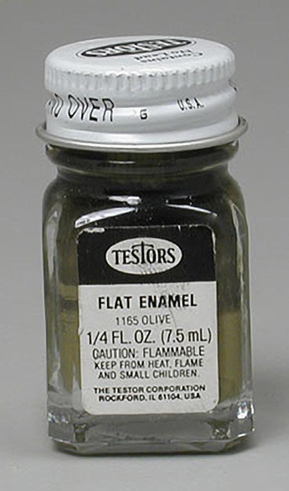 Testors: Enamel Paint - Flat Olive Drab image