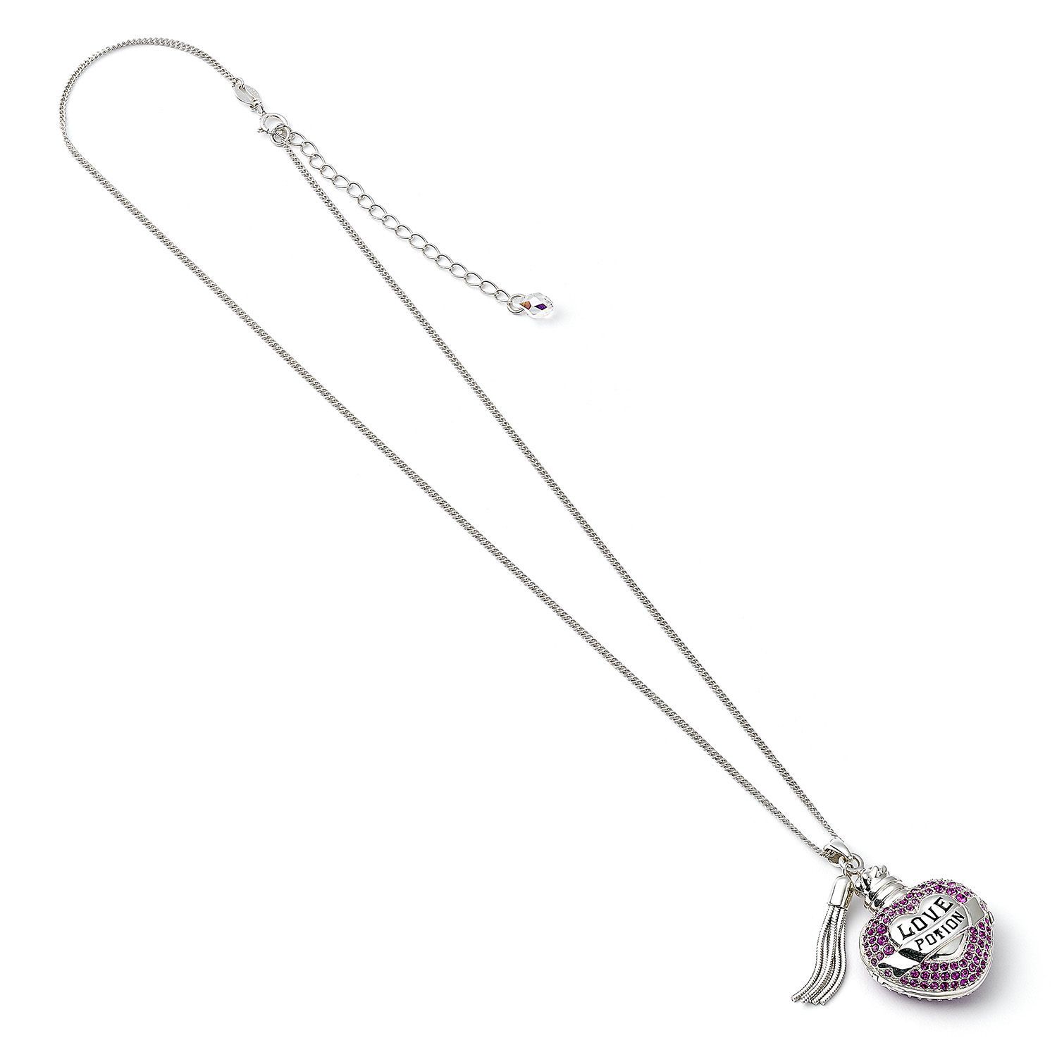 Harry Potter Sterling Silver Love Potion Necklace Embellished with Swarovski® Crystals image