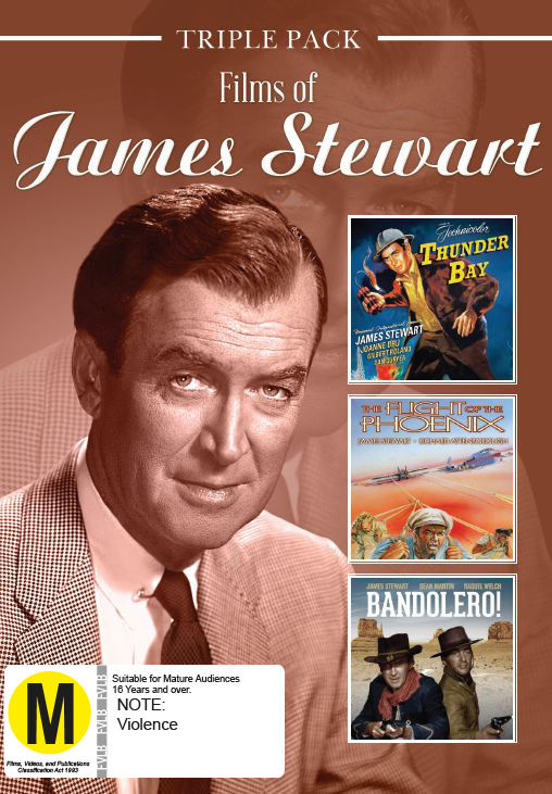 James Stewart - Triple Pack on DVD image