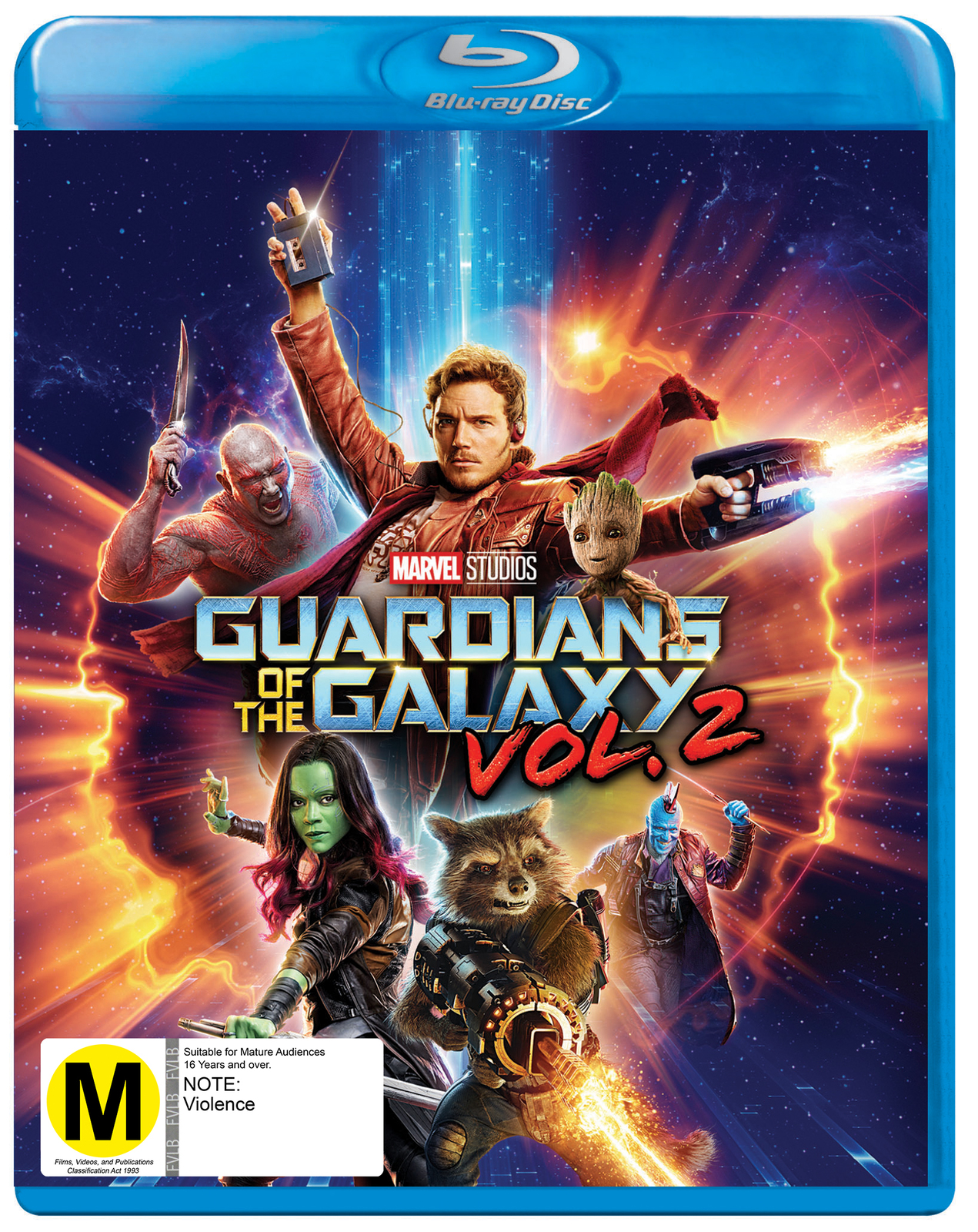 Guardians of the Galaxy Vol. 2 on Blu-ray