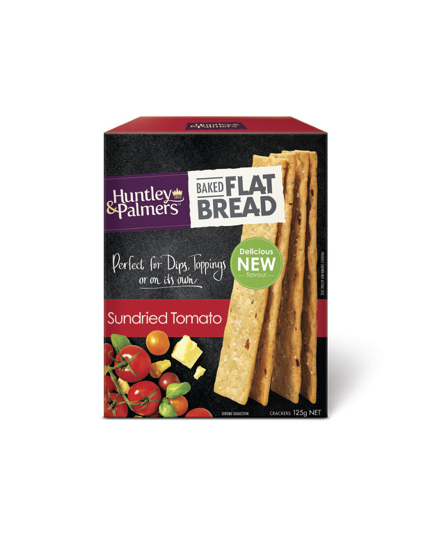 Huntley & Palmers Flat Bread Sundried Tomato at Mighty Ape NZ