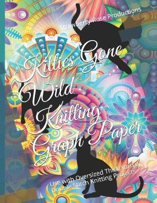 Kitties Gone Wild Knitting Graph Paper by Strawberry-Rose Productions image