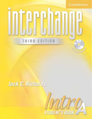 Interchange Intro Student's Book A with Audio CD by Jack C Richards image