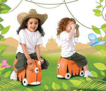 Trunki Ride On Case - Tipu Tiger image