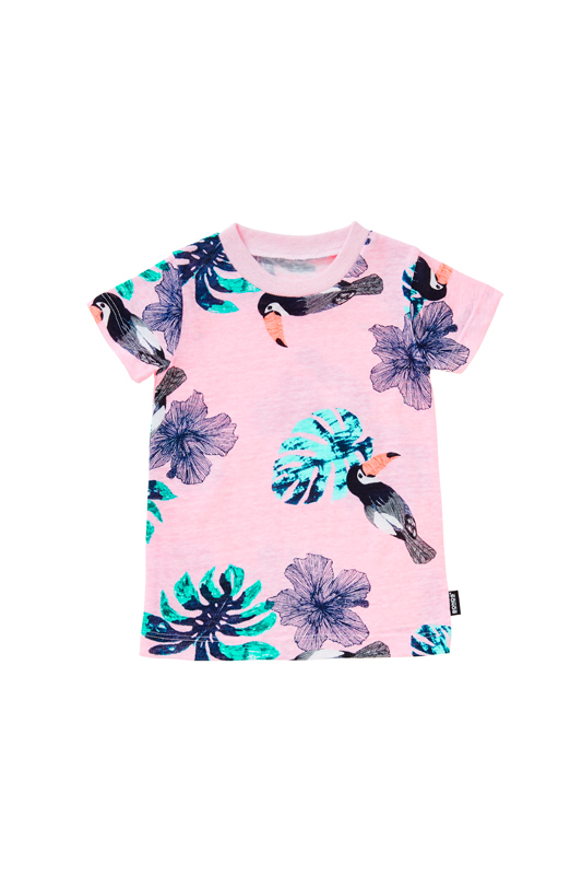 Bonds Short Sleeve Jersey T-Shirt - Toucan Party (0-3 Months) image