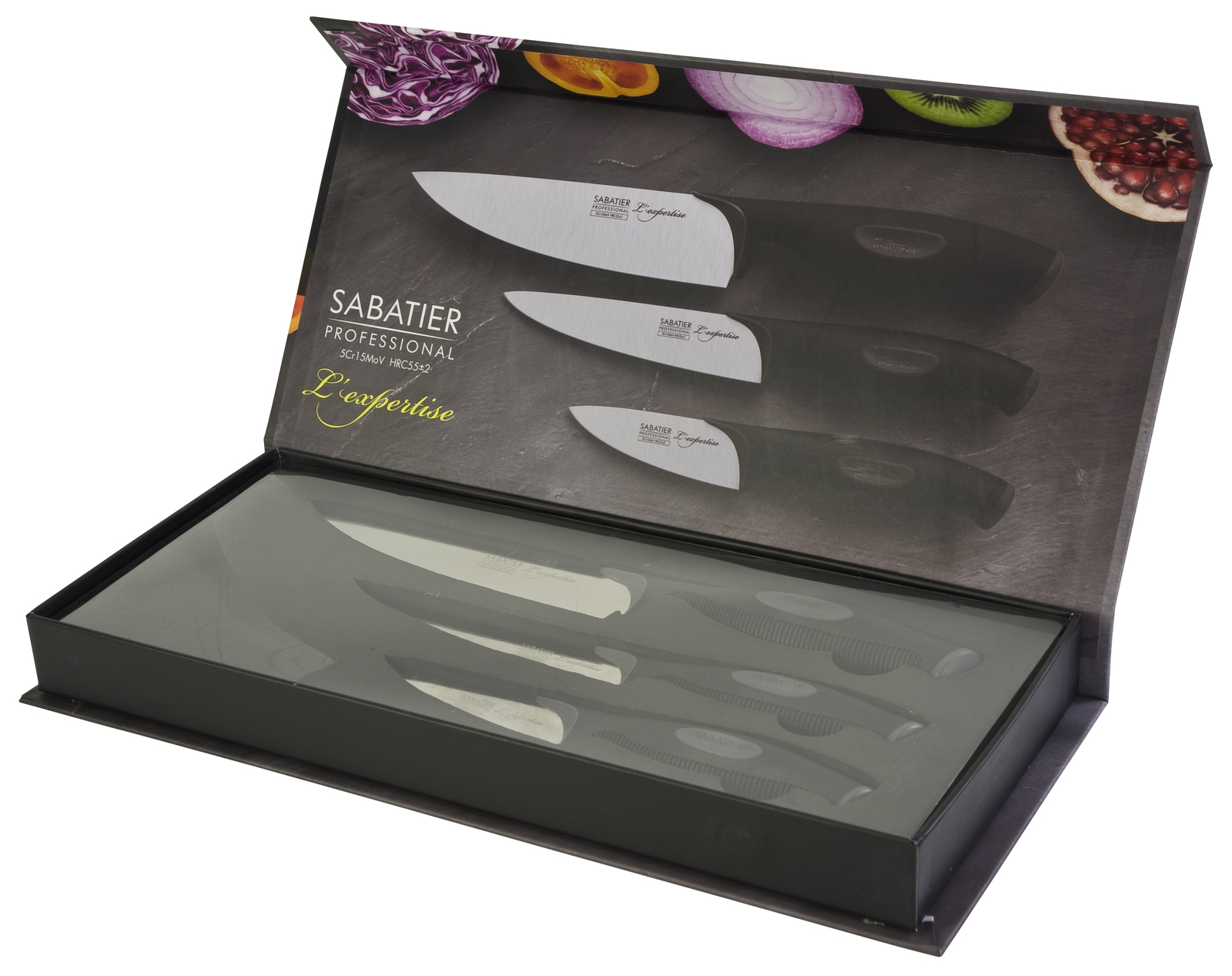 Sabatier Professional L'expertise 3pc Knife Set image