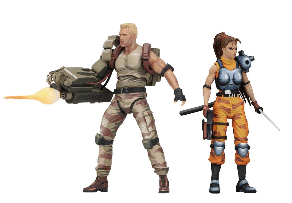 Alien vs. Predator Arcade: Dutch & Linn - Articulated Figure Set