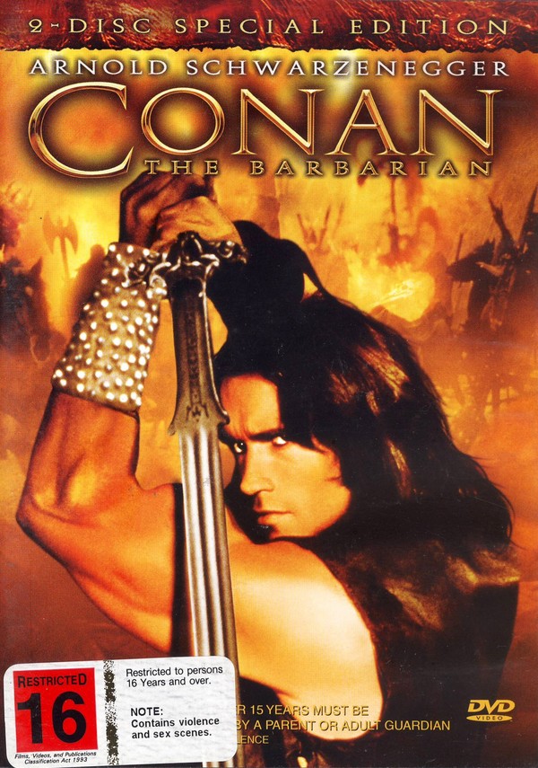 Conan The Barbarian - Special Edition (2 Disc Set) on DVD image