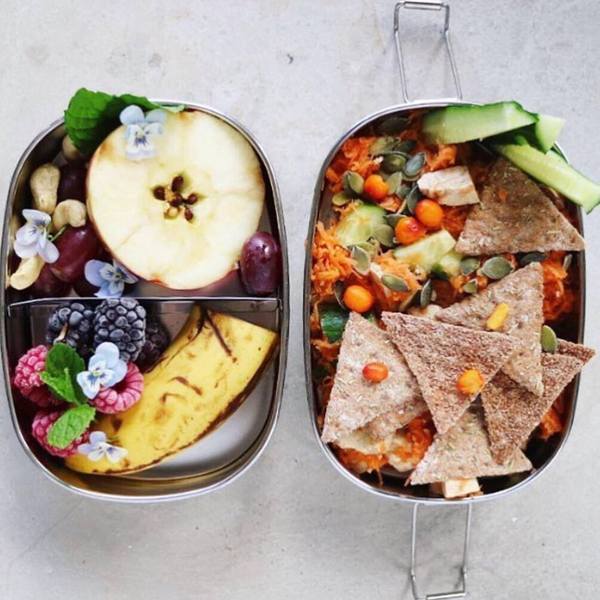 Croco Stacker - Bento Luncbox & Snack Pod Set image