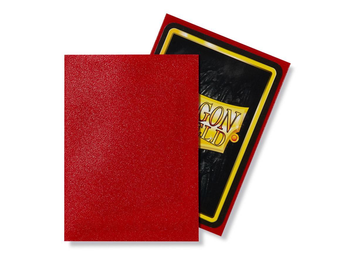 Dragon Shield Matte Ruby Card Sleeves image