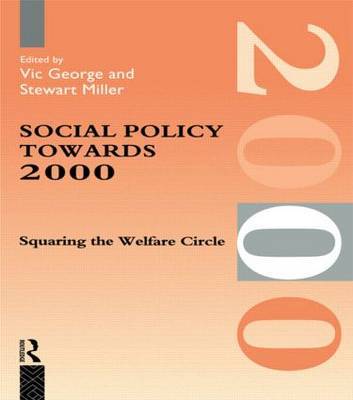 Social Policy Towards 2000 by Victor George image