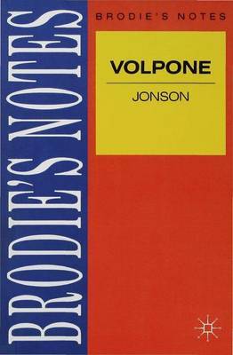 Jonson: Volpone image