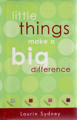 Little Things Make A Big Differen image