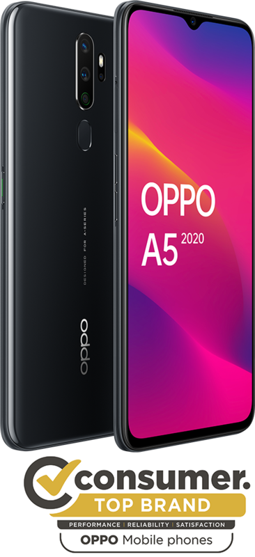 OPPO A5 (2020) (64GB/3GB RAM) - Mirror Black