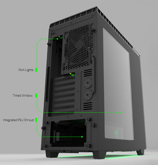 NZXT H440 Mid Tower Case - Razer Special Edition image