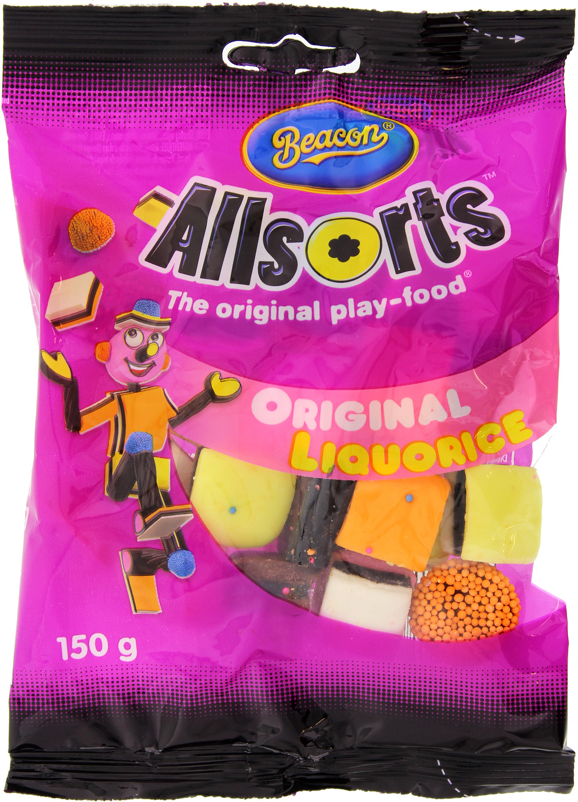 Beacon Liqourice Allsorts 150g 24pk