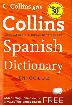 Collins Gem Spanish Dictionary, 8e by HarperCollins Publishers image