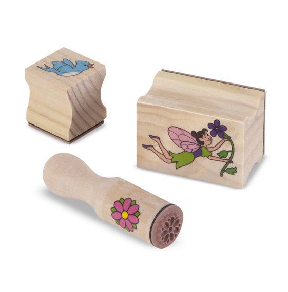 Melissa & Doug: Stamp-a-Scene Fairy Garden image