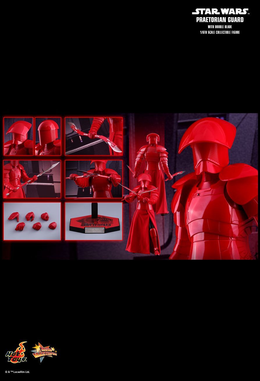 Star Wars: The Last Jedi - Praetorian Guard (Dual Blades) - 12" Articulated Figure image