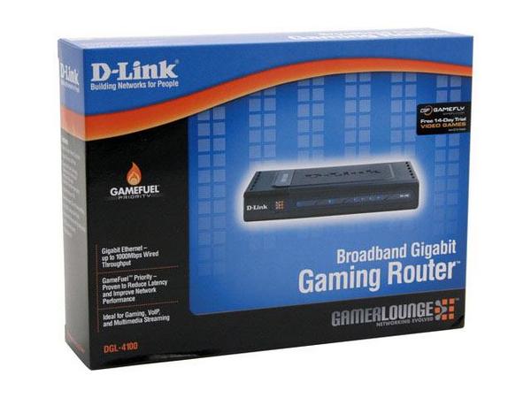 D-Link Broadband Gigabit Gaming Router DGL-4100 image