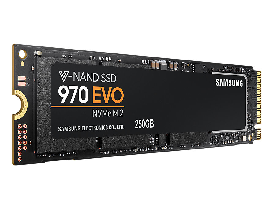 250GB Samsung 970 V-NAND M.2 NVMe SSD image