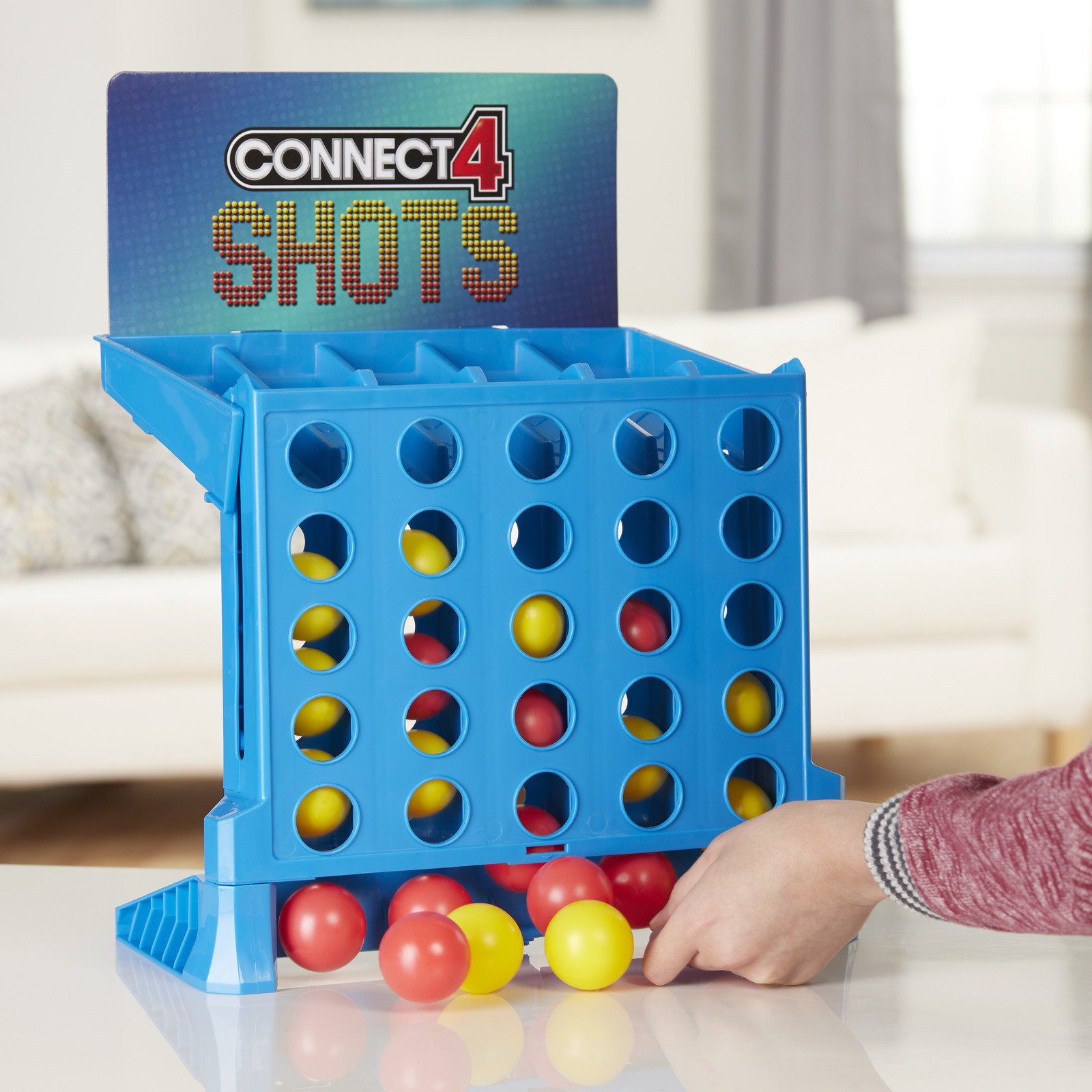 Connect 4 Shots - Bouncing Board Game image