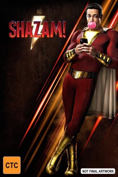 Shazam! on DVD image