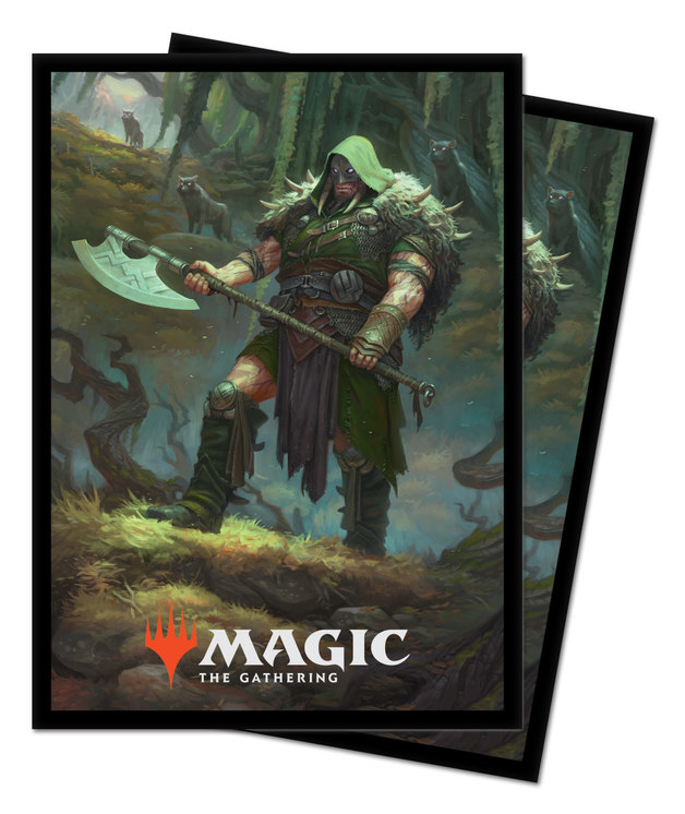 Ultra Pro Magic The Gathering Deck Protector Throne of Eldraine Garruk, Cursed Huntsman at