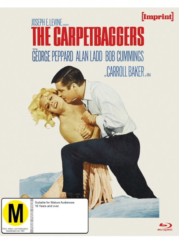 The Carpetbaggers (Imprint Collection #9) on Blu-ray image