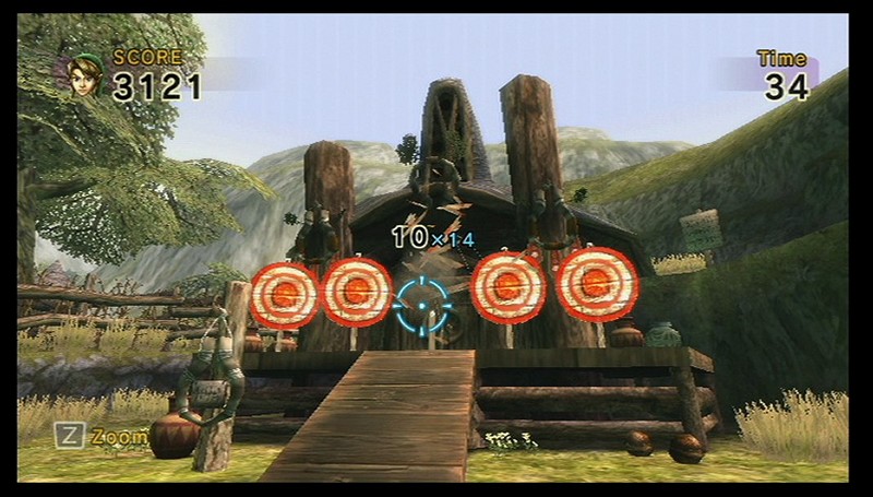 Wii Zapper + Links Crossbow Training image