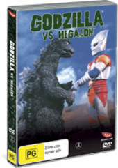 Godzilla Vs Megalon on DVD Godzilla Vs Megalon on DVD