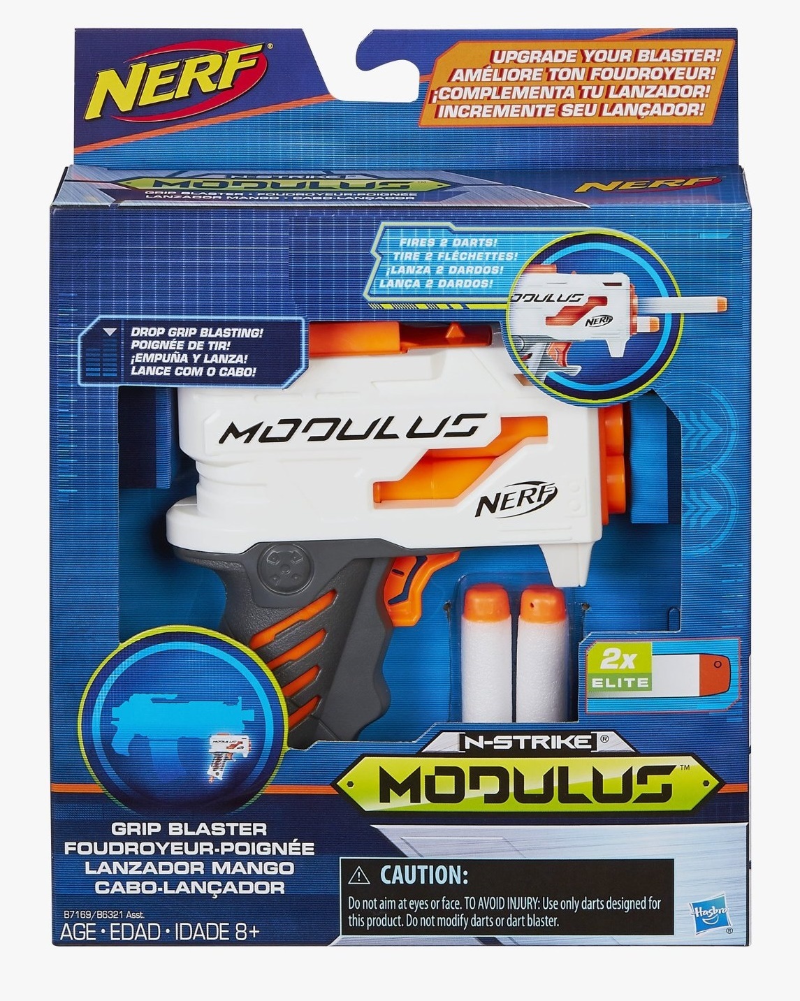 Buy Nerf NStrike Grip Blaster at Mighty Ape NZ