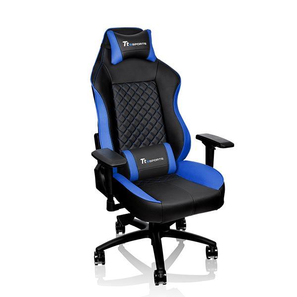 Thermaltake GT Comfort Gaming Chair (Blue and Black) for image