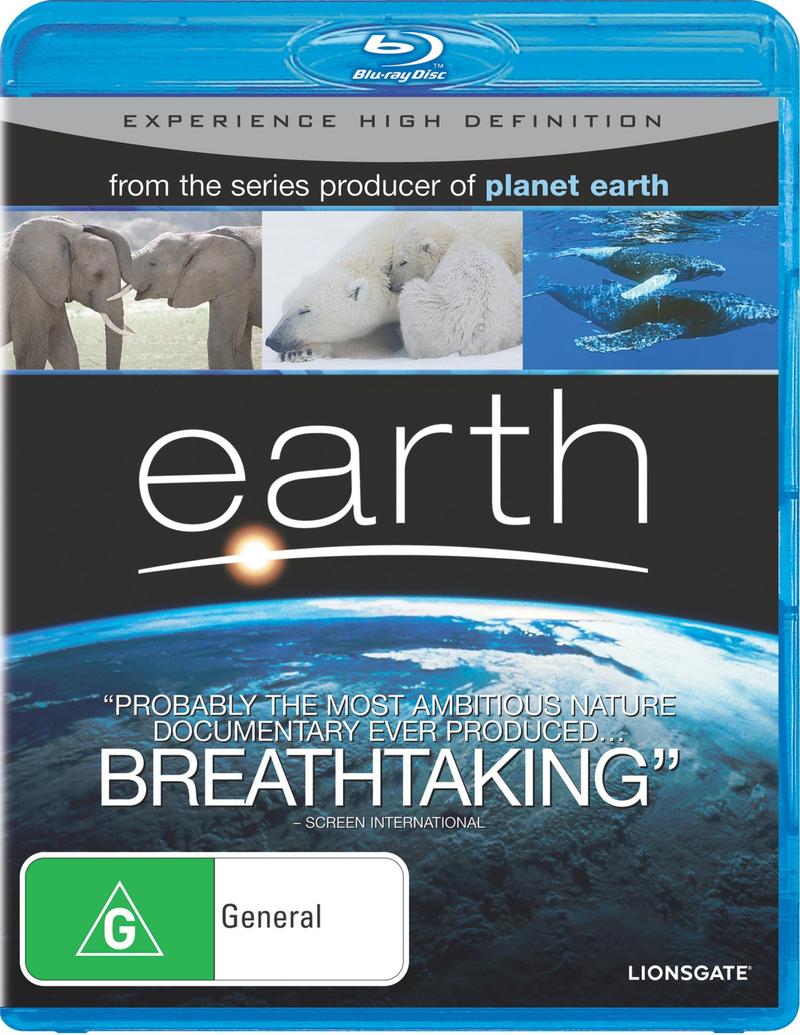 Earth on Blu-ray