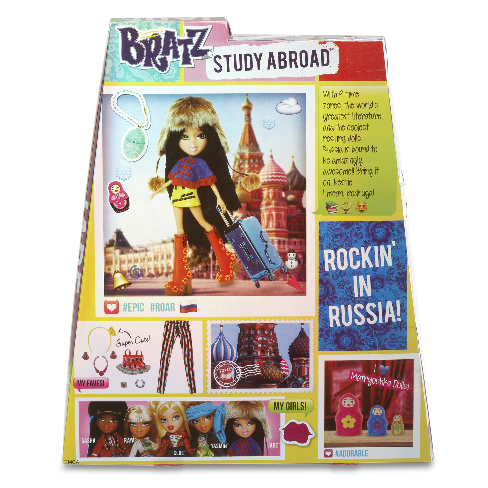 MGA Entertainment Doll Bratz Raya Study Abroad au Mexique In 15