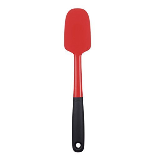 OXO Good Grips Silicone Spoon Spatula - Red (Medium) image