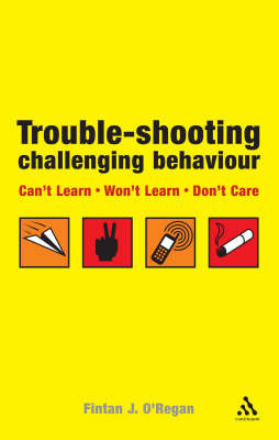 Can't Learn, Won't Learn, Don't Care: Trouble-shooting Challenging Behaviour by Fintan O'Regan image