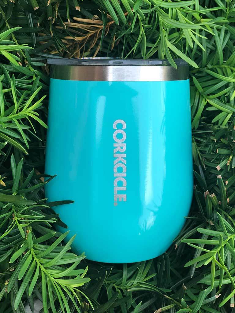 Corkcicle Stemless Turquoise (12oz) at Mighty Ape NZ