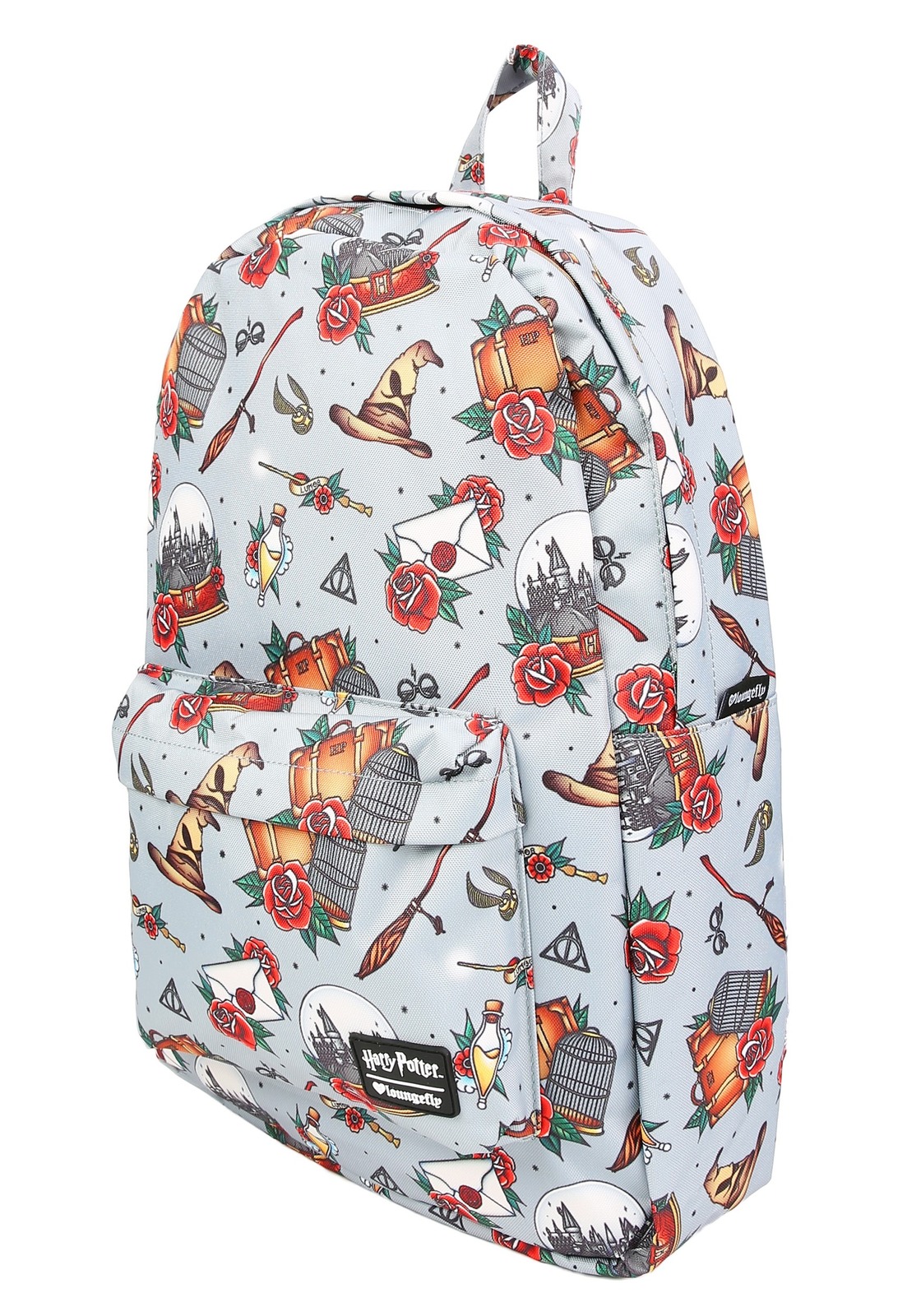 Loungefly: Harry Potter - Relics Tattoo Print Backpack image