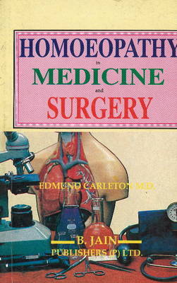 Homoeopathy in Medicine and Surgery by E. Carleton image