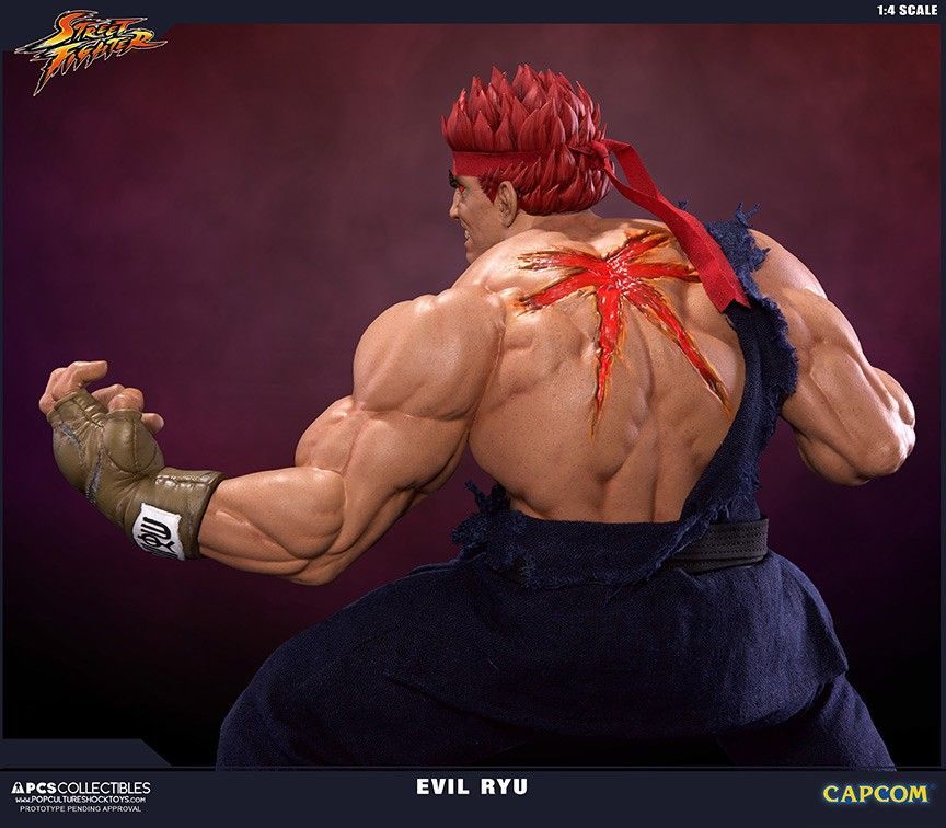 Street Fighter IV - Evil Ryu 1:4 Scale Statue image