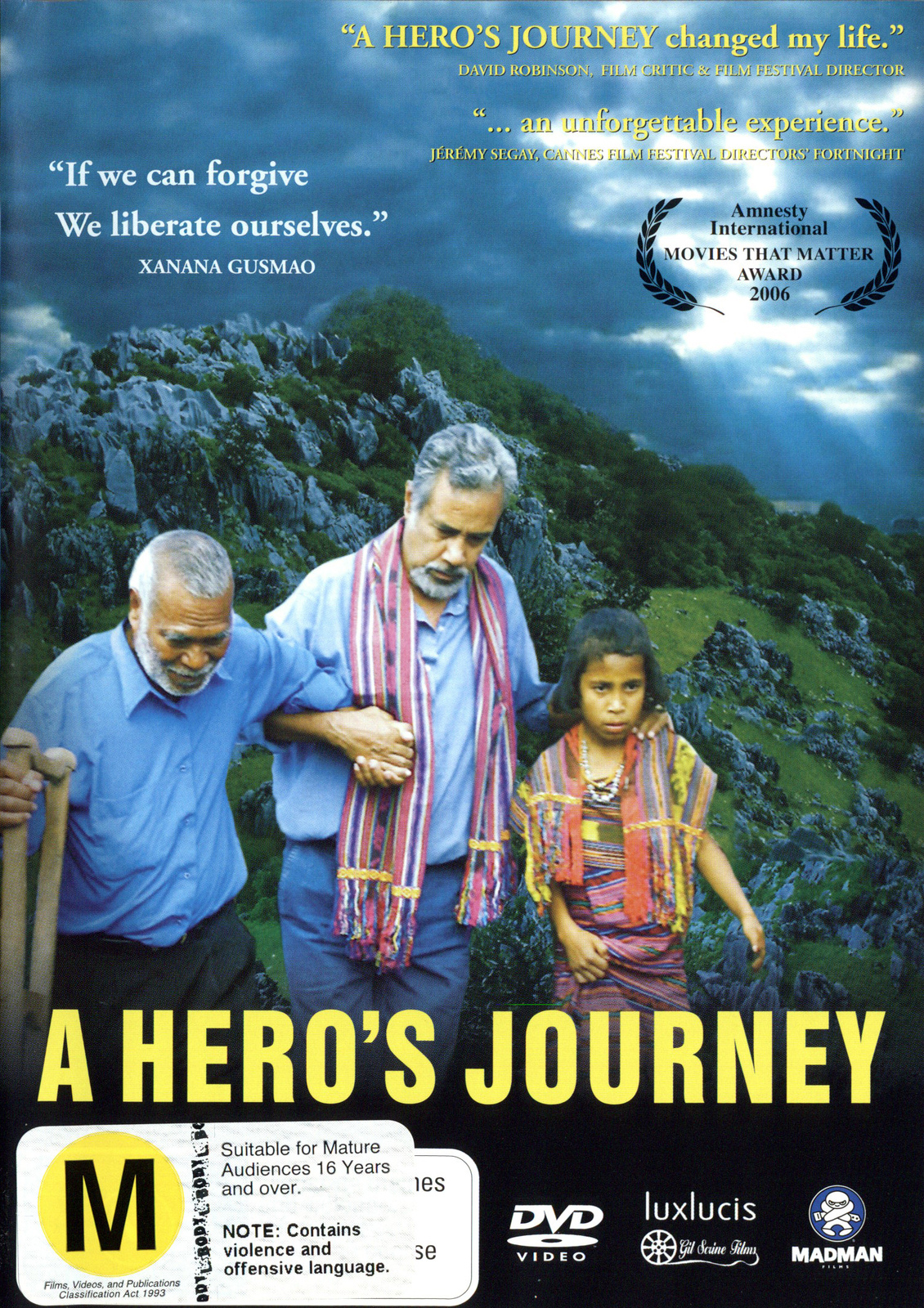 Hero's Journey, A on DVD image